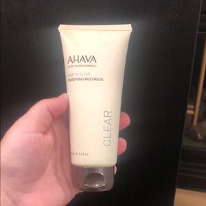 AHAVA Time to Clear Purifying Mud Mask in Cream -New, never opened